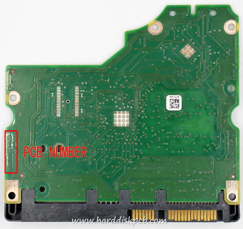 ST3750528AS Seagate PCB Controller Circuit Board 100535537 REV A (image for) ST3750528AS Seagate PCB Controller Circuit Board 100535537 REV A