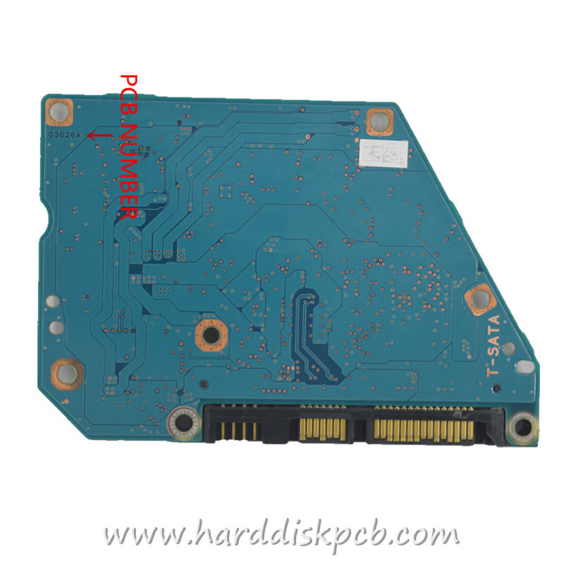 Toshiba MD04ACA400 HDD PCB Logic Board G3626A (image for) Toshiba MD04ACA400 HDD PCB Logic Board G3626A